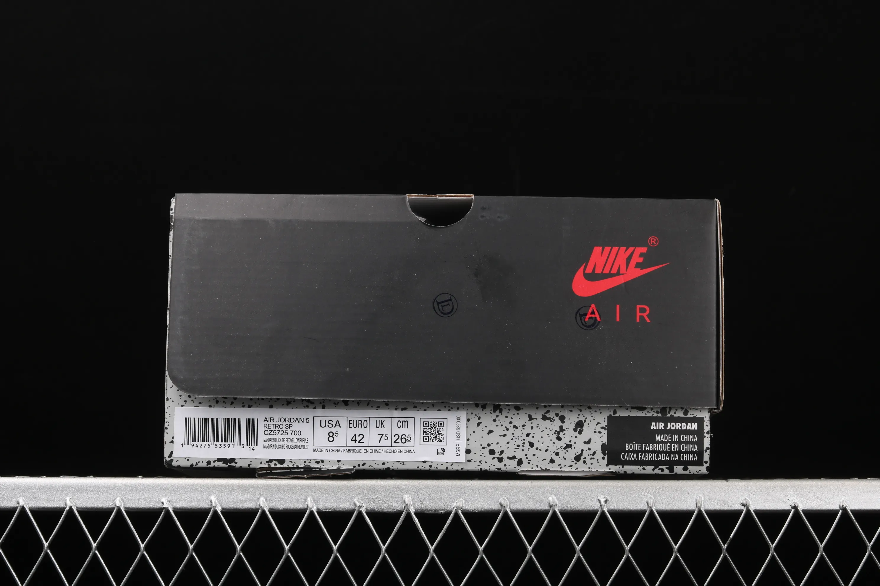 All categories Air Jordan Jordan series basketball shoes Air Jordan 5 J version Air Jordan 5 "What The" AJ5 Joe 5 red and yellow mandarin duck CZ5725-700